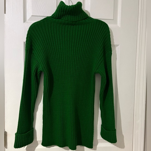 Green Turtleneck Sweater NWOT - Picture 4 of 4